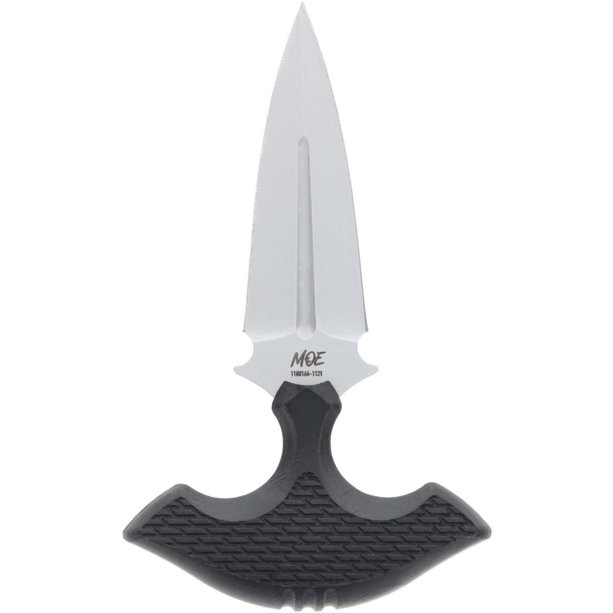 Schrade MOE Fixed Blade Knife 3-1/4" Blade Black - Schrade