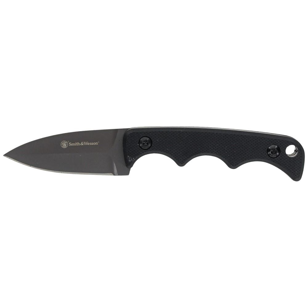 Smith & Wesson H.R.T. Fixed Knife Spear Point Blade Black - Smith & Wesson