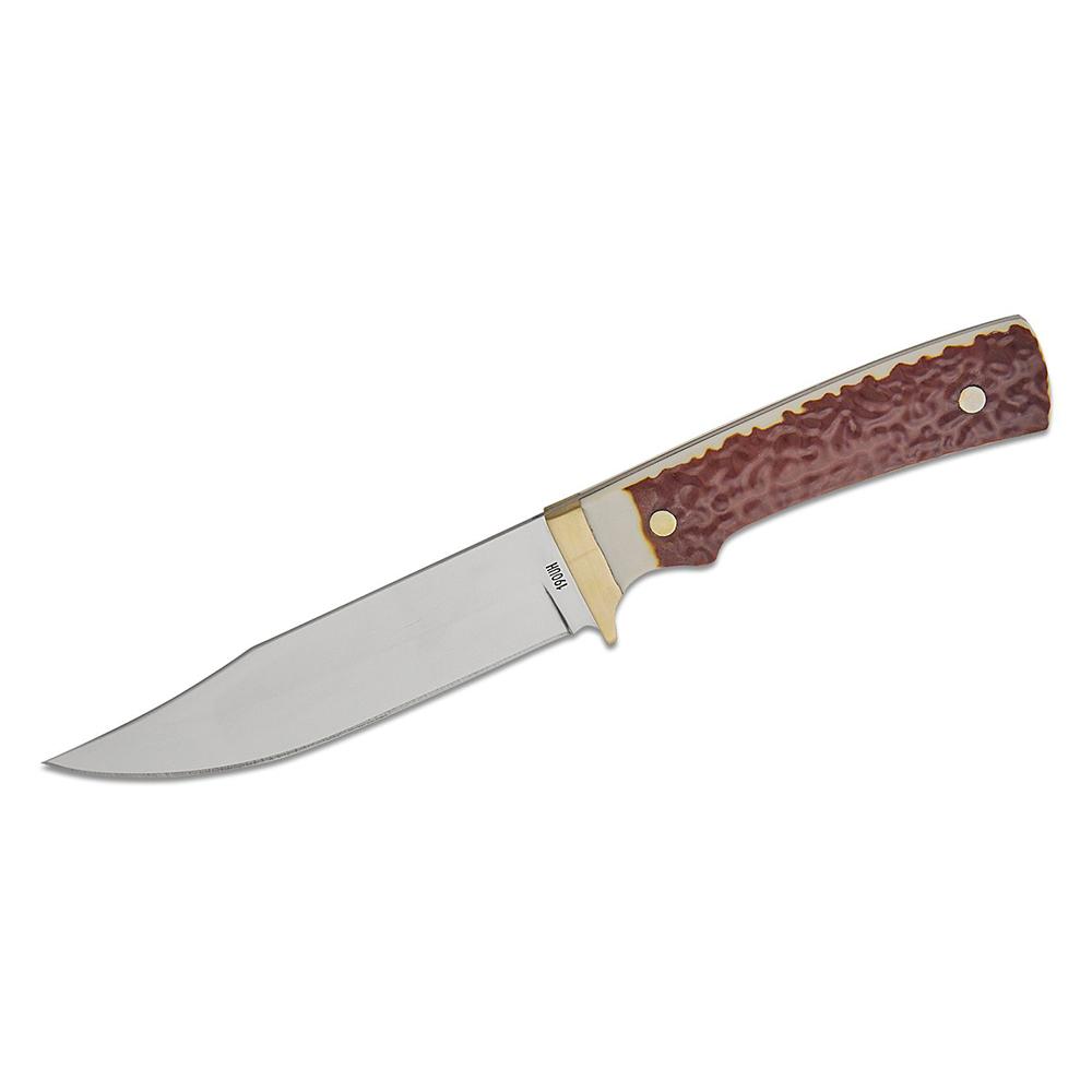 Uncle Henry Next Gen 190UH Fixed Knife 5-1/4" Clip Point Blade Staglon Clamshell - Uncle Henry