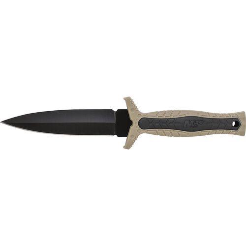 Smith & Wesson M&P Full Tang Fixed Blade Boot Knife 4 3/5" Blade Sand Black - Smith & Wesson