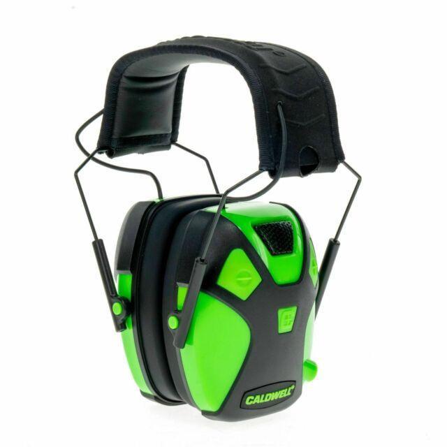 Caldwell E-Max Pro Earmuffs - Neon Green 23db NRR - Caldwell