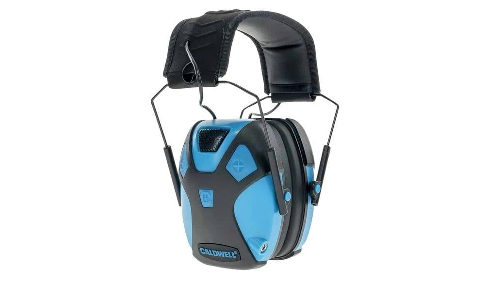 Caldwell Small E-Max Pro Earmuffs - Neon Blue 23nB NRR - Caldwell