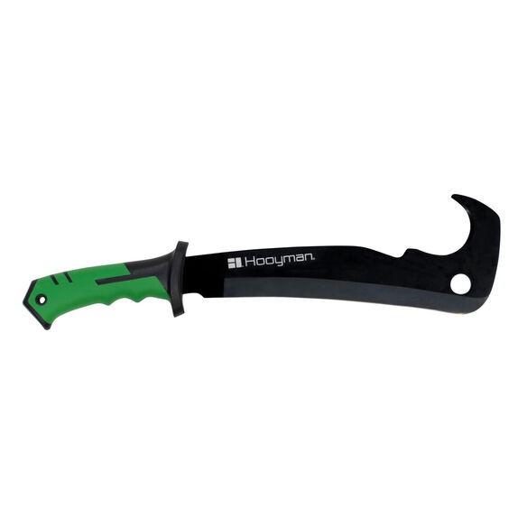 Hooyman Hook'em Machete 17-1/2" Blade Green - Hooyman