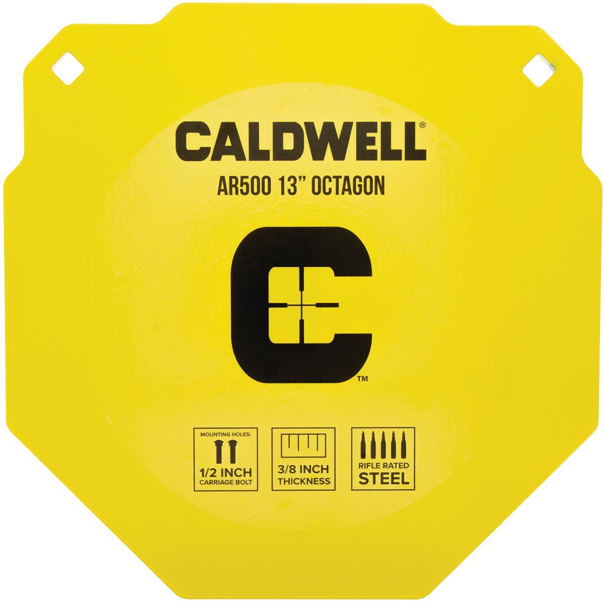 Caldwell AR500 13" Octagon Target - Caldwell