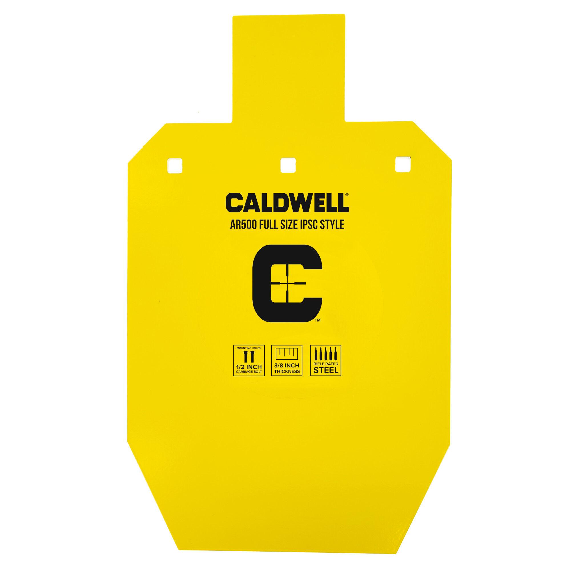 Caldwell AR500 Full Size IPSC Steel Target - Caldwell