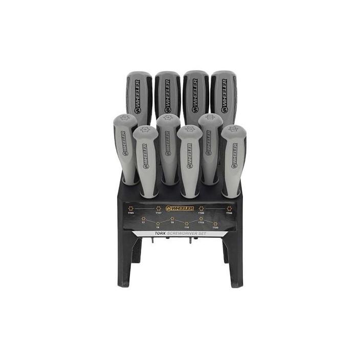 Wheeler 10 Piece Torx Benchtop Screwdriver Set - Wheeler