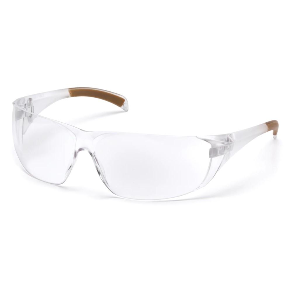 Pyramex Billings Frameless Shooting Glasses Clear with Carhartt Bag - Pyramex Safety