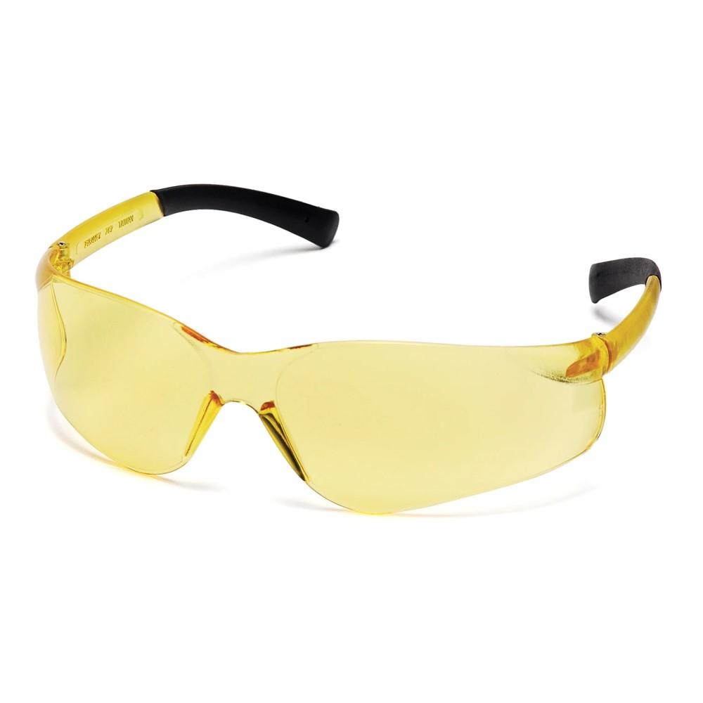 Pyramex ZTek Safety Glasses Amber with Amber Lenses with DP1000 Earplugs - Pyramex Safety