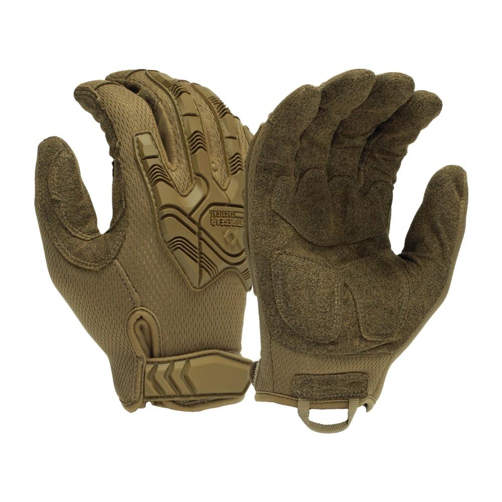 Pyramex Venture Gear Heavy-Duty Impact Operator Gloves Coyote Brown L - Pyramex Safety