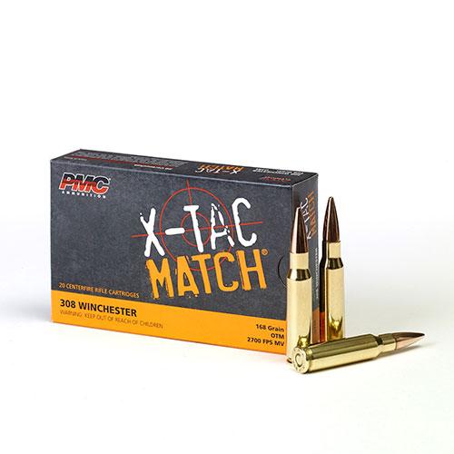 PMC X-Tac Rifle Ammunition .308 Win (7.62x51) 147gr FMJ-BT