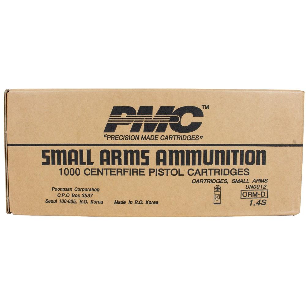 PMC Bronze Handgun Ammunition .380 ACP 90 gr FMJ 920 fps 1000/ct - PMC