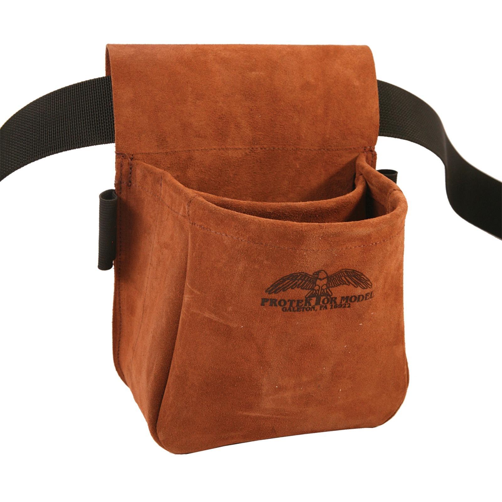 Protektor Model Trap/Skeet Shooters Bag - Suede Leather  - Protektor