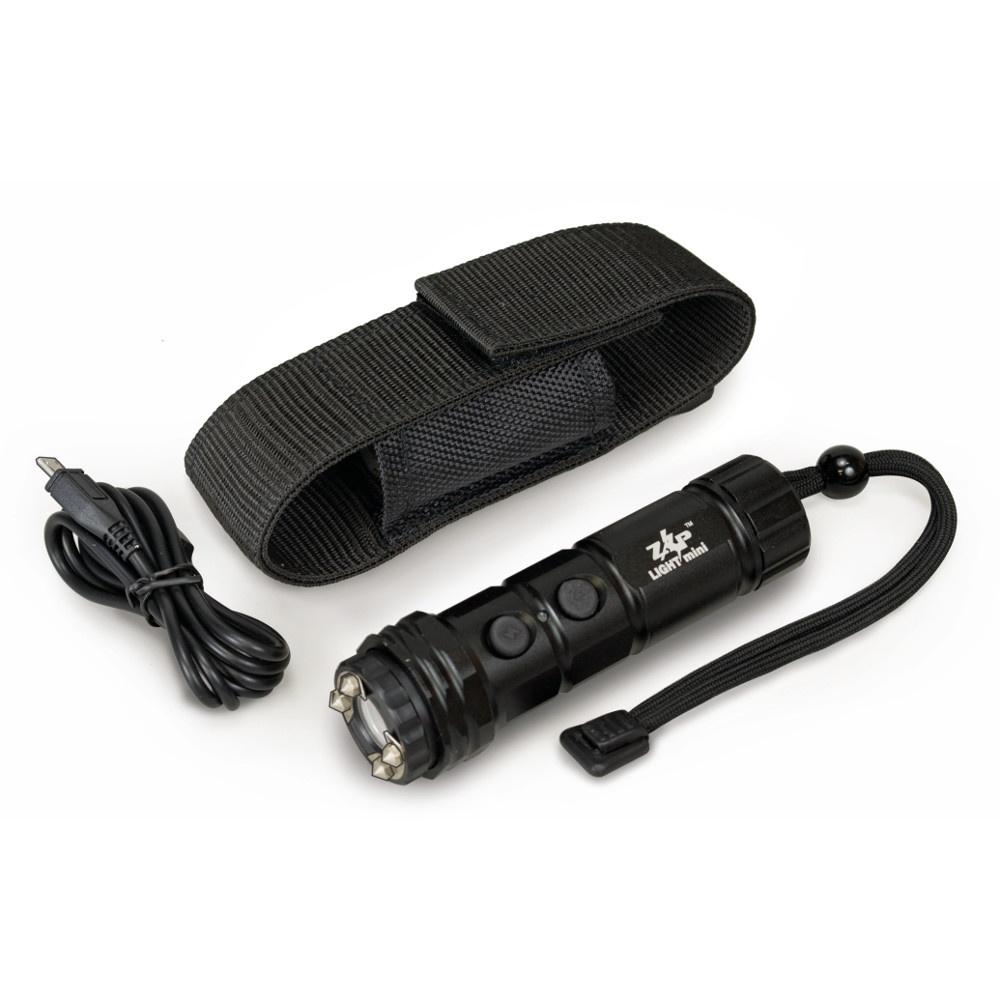 Zap Light Mini - 800,000 Volt Zap Stun Gun & Rechargeable Battery - ZAP