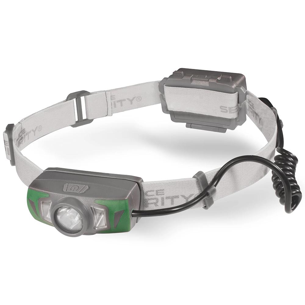 Police Security Flashlights Twin Power LED Headlamp 550 Lumens White Grey - Police Security Flashlights