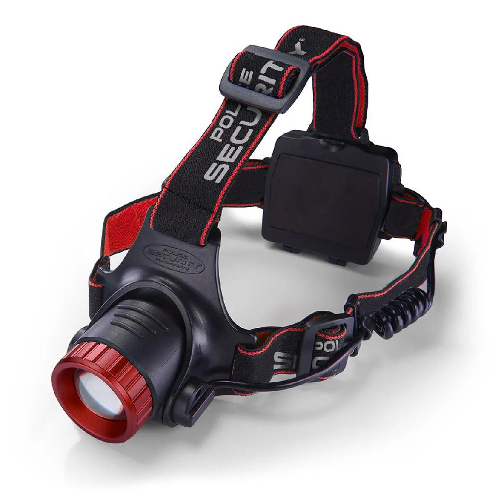 Police Security Flashlights Lookout Headlamp 1000 Lumens Black - Police Security Flashlights