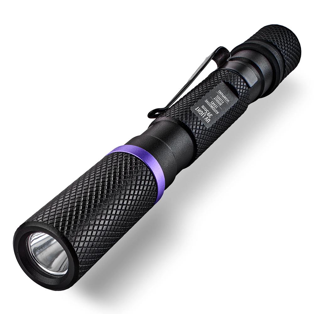 Police Security Flashlights UV Flashlight 395NM Black - Police Security Flashlights