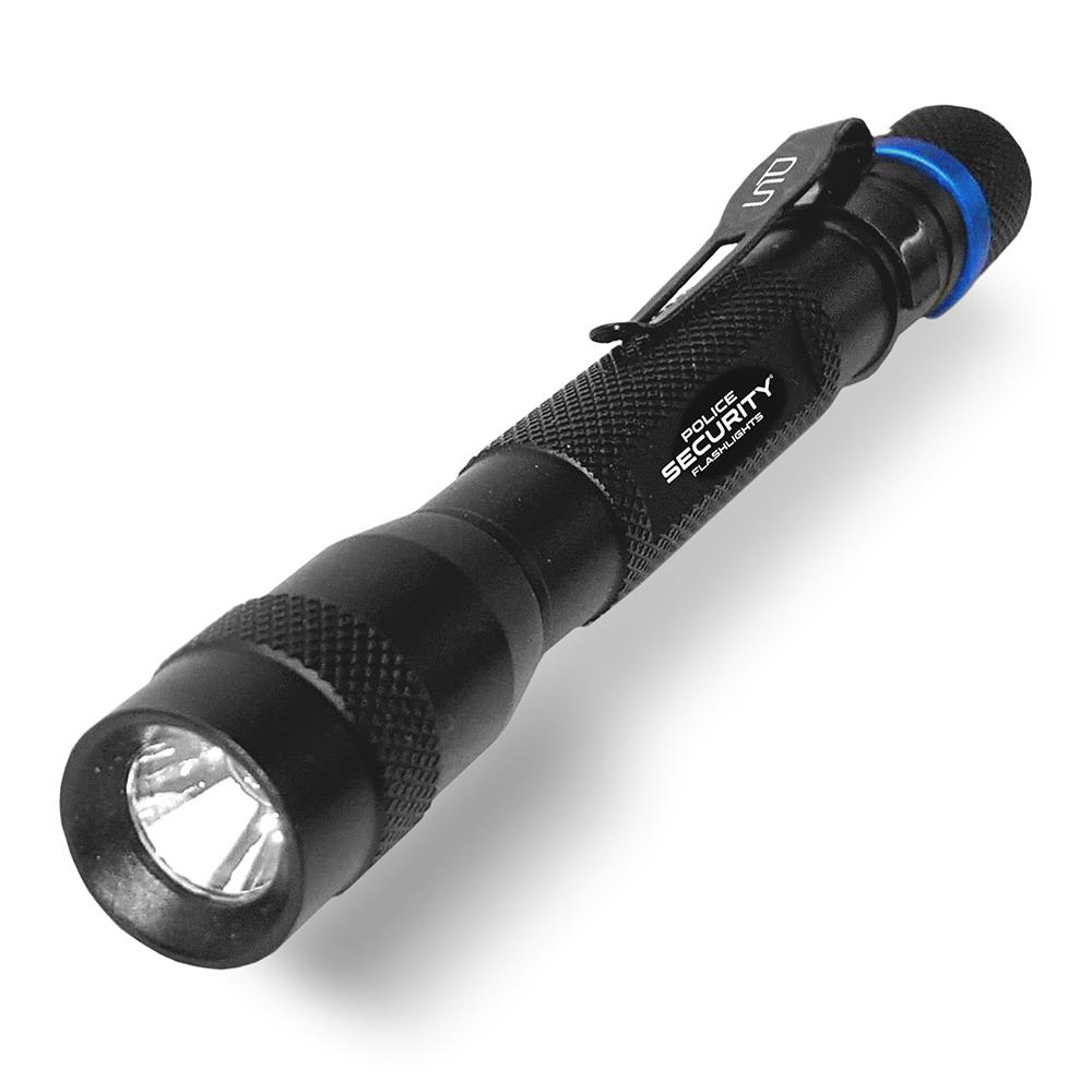 Police Security Flashlights Inspector Flashlight 50 Lumens Black - Police Security Flashlights