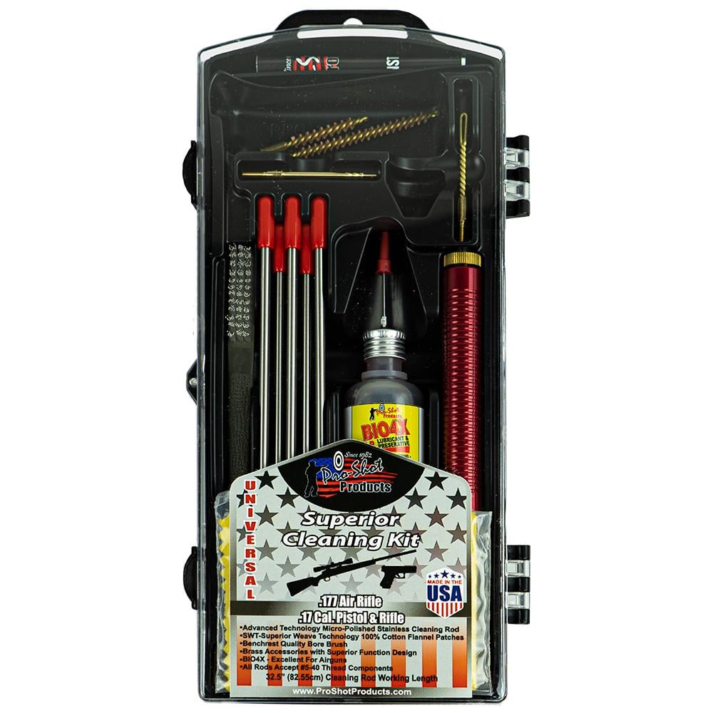 Pro-Shot .177 Air Rifle/Pistol and .17 Cal. Multi Section Rod Cleaning Kit - Pro-Shot