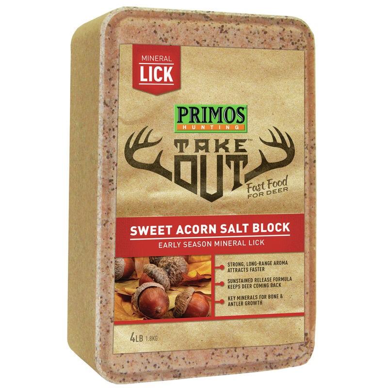 Primos Take Out Sweet Acorn Salt Block 4lb - Primos