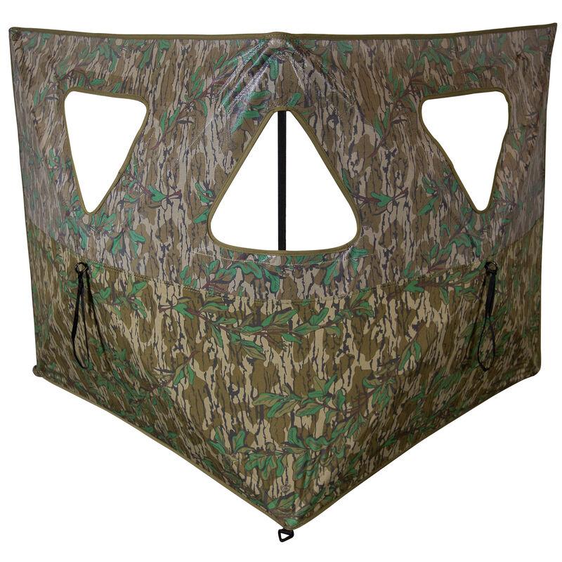 Primos Double Bull Stakeout Blind - Mossy Oak Greenleaf - Primos