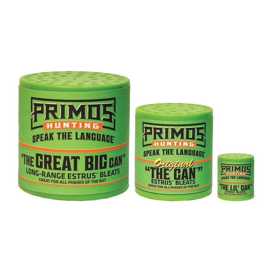 Primos The Can Family Pack w/Lil Original & Great Big Can's Deer Call - 