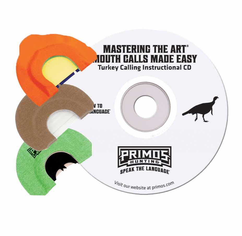 Primos Mastering the Art Turkey Mouth Call Pak Blister - Primos