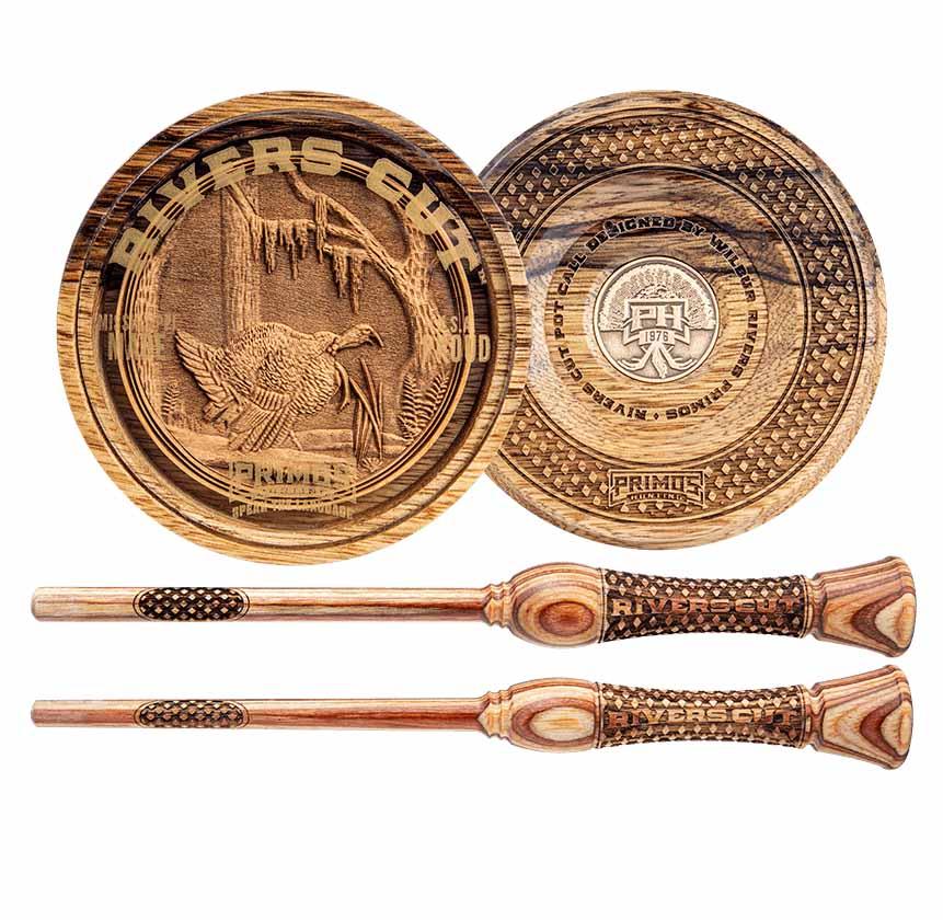 Primos Rivers Cut Turkey Pot Call - 