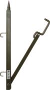 Bow Hanger, Screw In Tree Folded 13.5", Extended 20", Blister