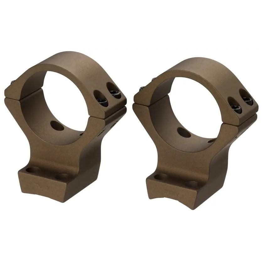 Browning 2-Piece X-Bolt Scope Mounts 30mm High - Smoke Bronze Cerakote - Browning