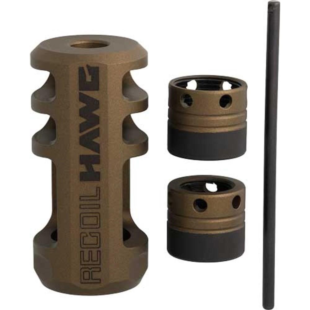 Browning Recoil Hawg Std. Muzzle Brake Smoked Bronze 5/8x24 and 1/2x28 - Browning