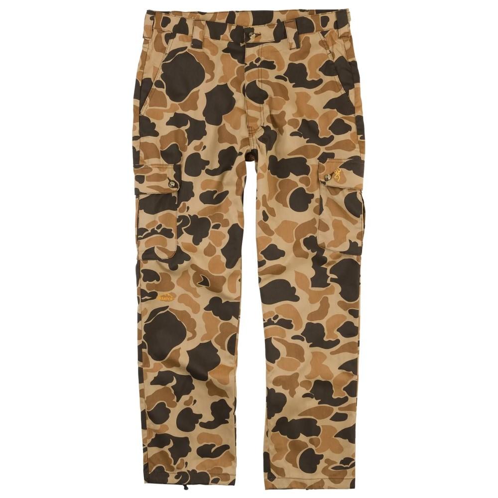 Browning Wasatch Pant Vintage Tan Camo S - Browning Clothing