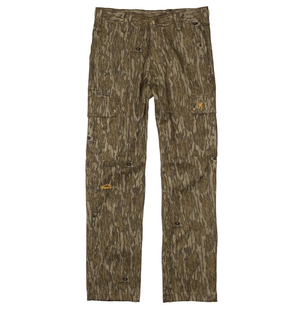 Browning Wasatch Pant Mossy Oak Bottomland S - Browning Clothing