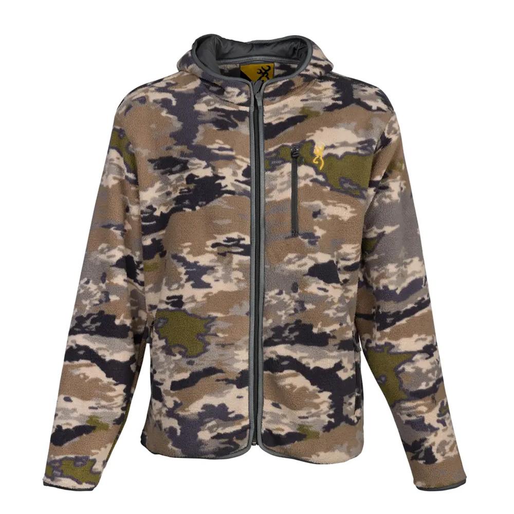Browning Fleece 2.0 Jacket Ovix Camo M - Browning Clothing