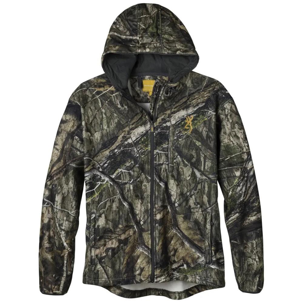 Browning Wasatch Fleece Jacket Mossy Oak DNA M - Browning Clothing