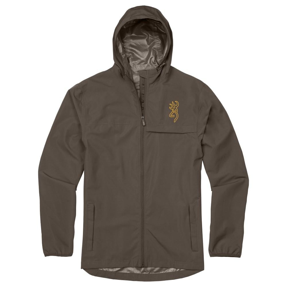 Browning CFS Rain Jacket Major Brown S - Browning Clothing