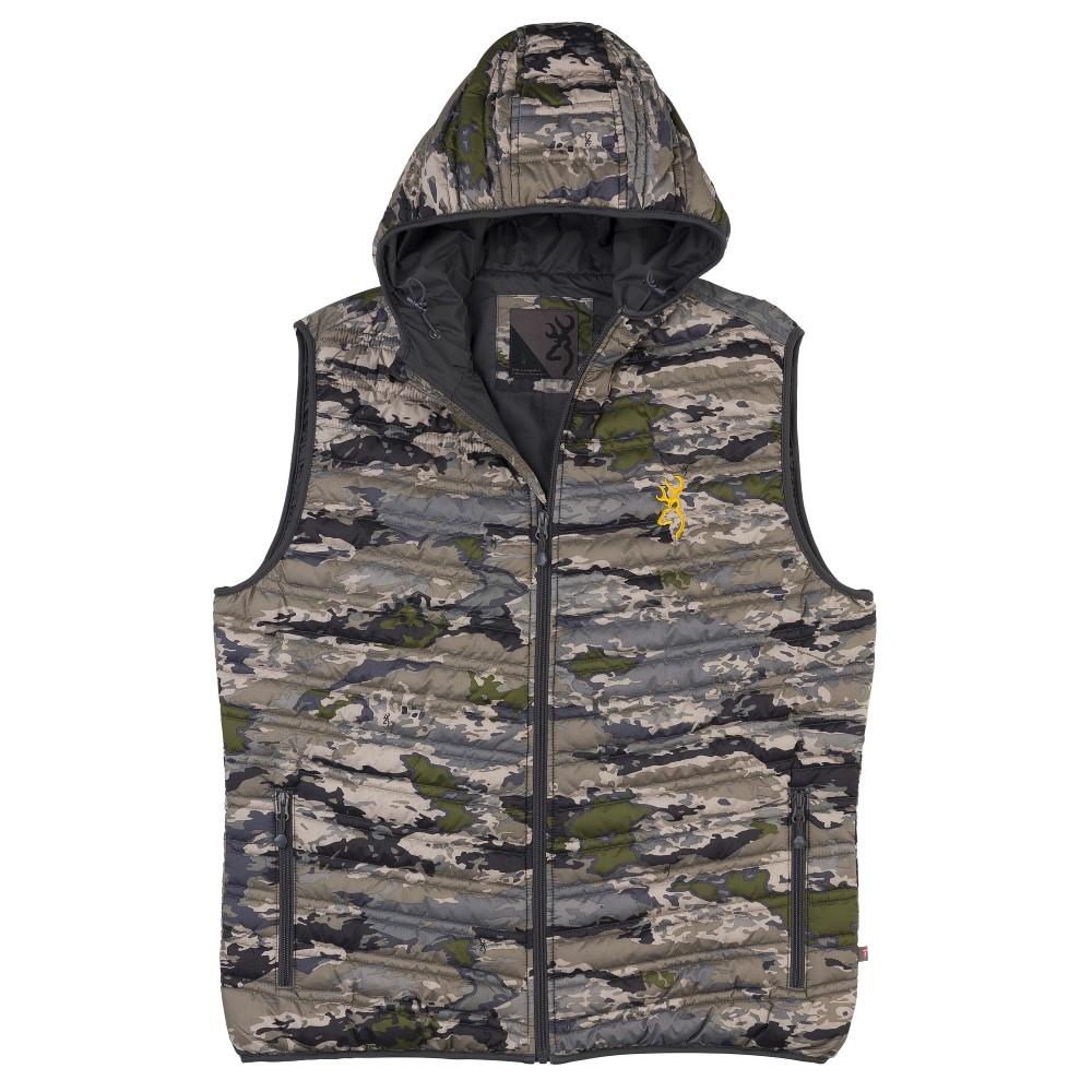 Browning Packable Puffer Hooded Vest Ovix S - Browning Clothing