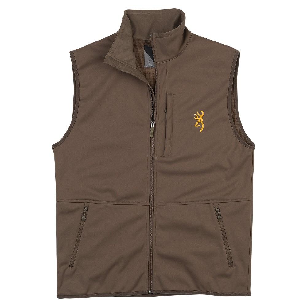 Browning Softshell Vest Major Brown M - Browning Clothing