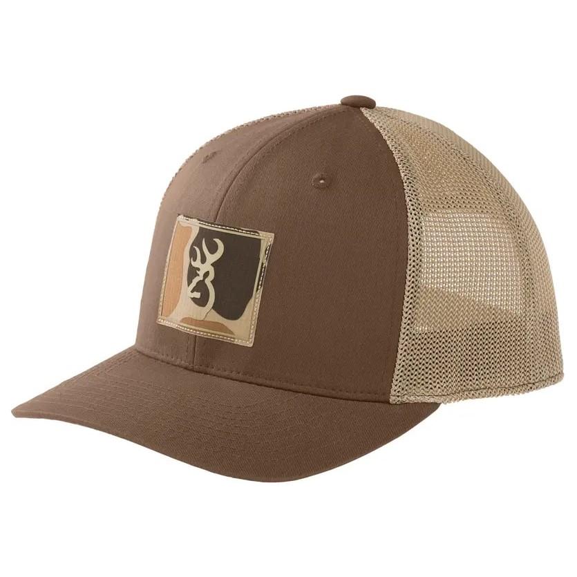 Browning Cypress Cap Major Brown with Vintage Tan Camo - Browning Clothing