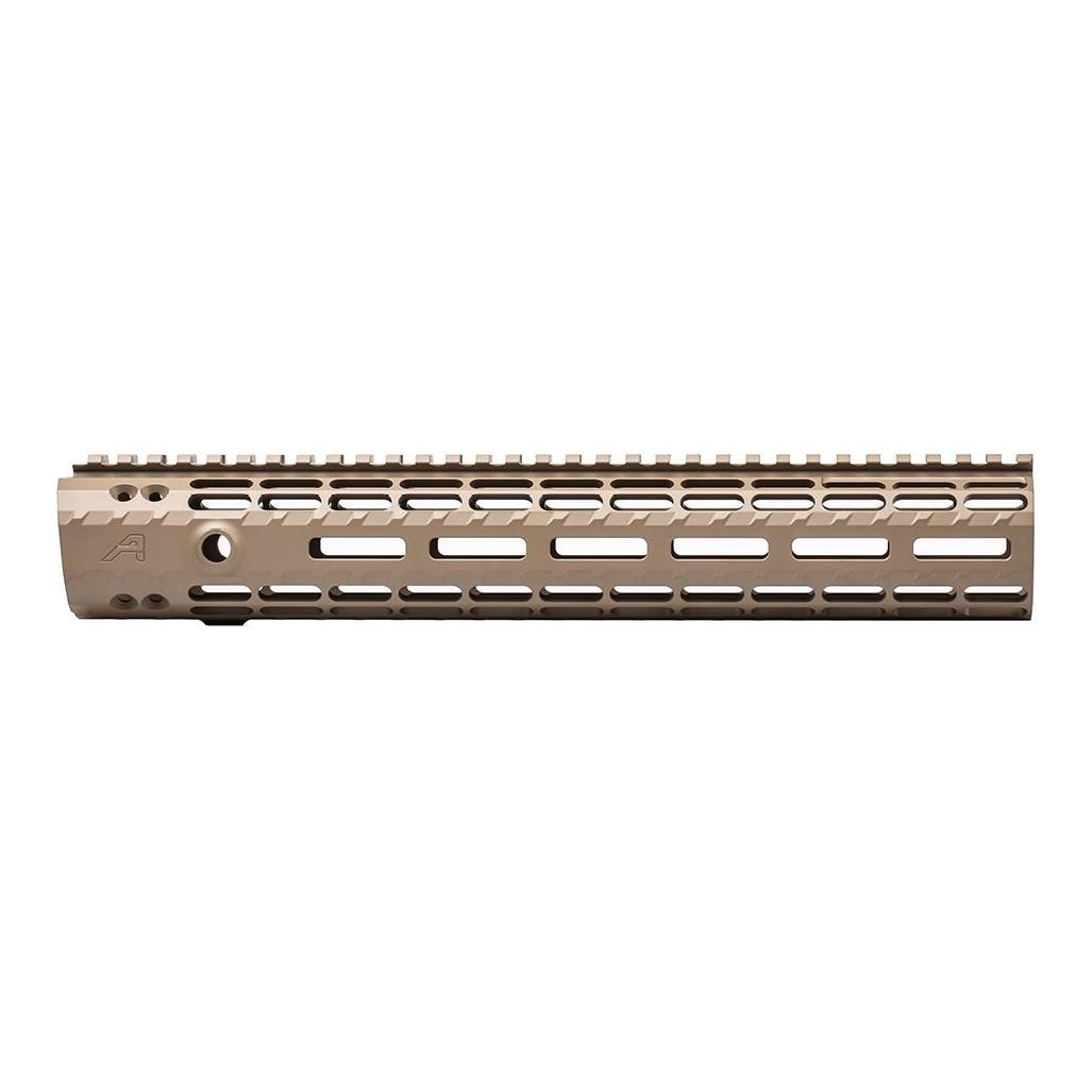 Aero Precision AR15 12" Enhanced M-LOK Handguard Gen 2 - FDE Cerakote (NO BAR Barrel Nut) - Aero Precision