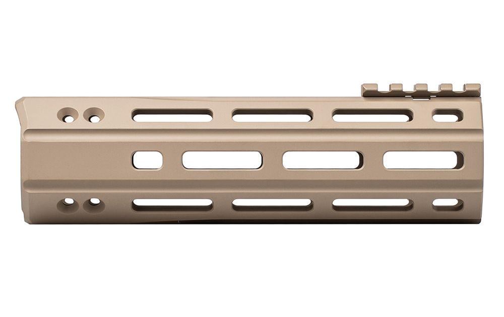 Aero Precision AR15 7IN Quantum M-LOK Handguard - FDE (w/ BAR Barrel Nut) - Aero Precision