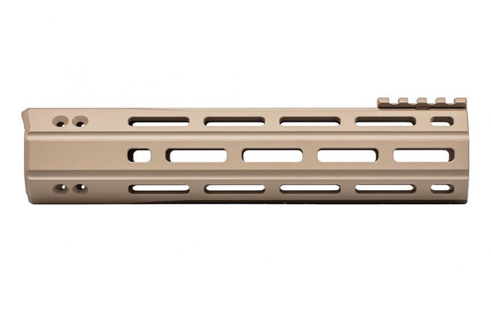 Aero Precision AR15 9IN Quantum M-LOK Handguard - FDE (w/ BAR Barrel Nut) - Aero Precision