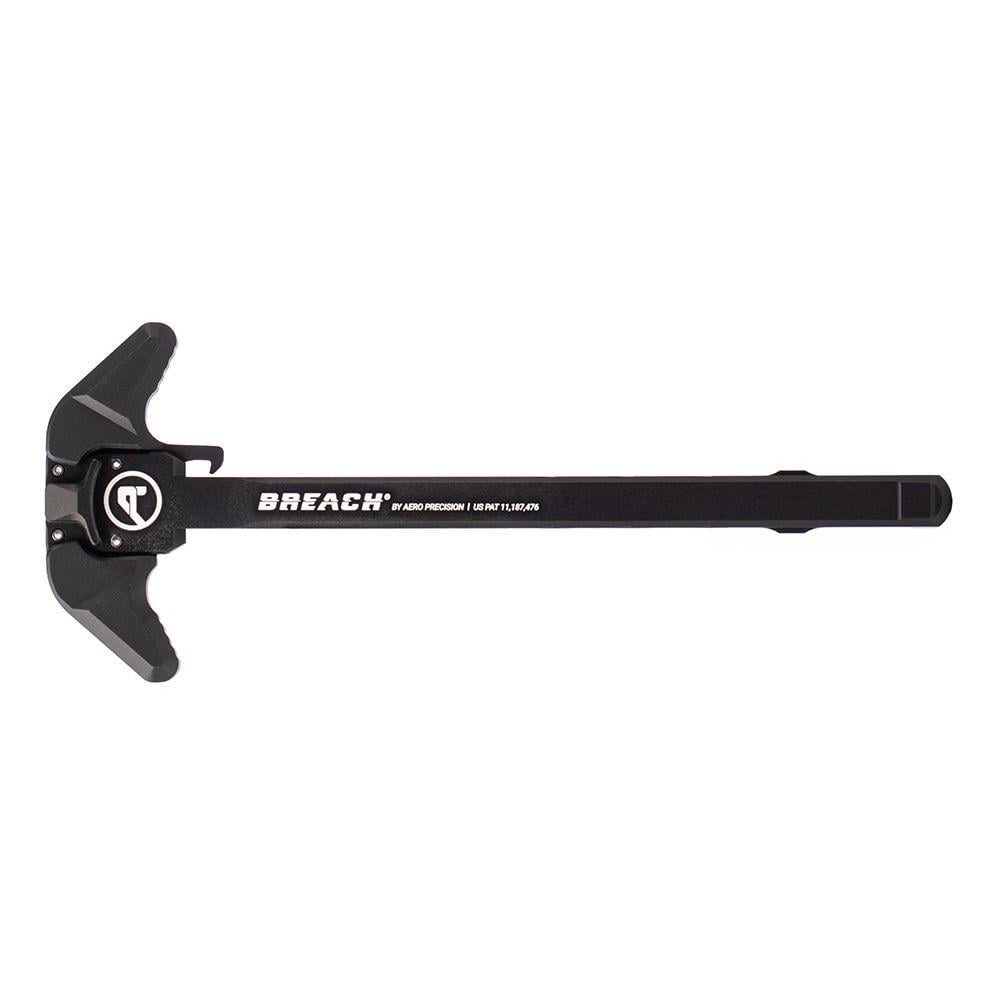 Aero Precision AR15 Breach Ambi Charging Handle with Small Lever Black - Aero Precision