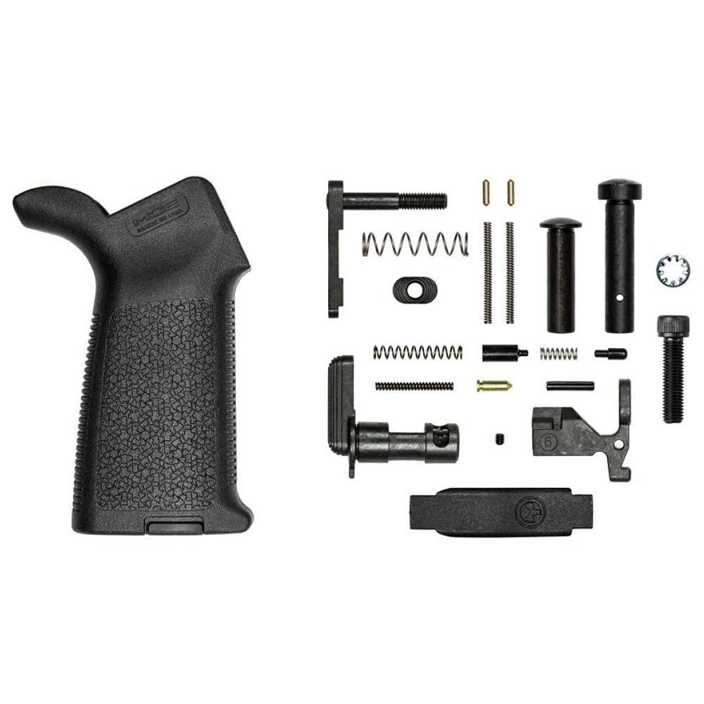 AR15 MOE SL Lower Parts Kit Minus FCG - Black - Aero Precision