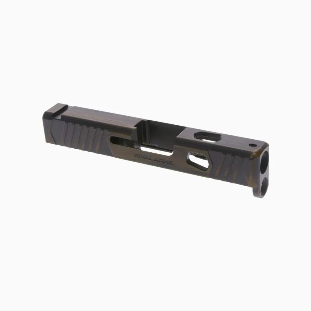 Rival Arms Faction Slide for Glock Models 43/43X - Battle Bronze - Rival Arms