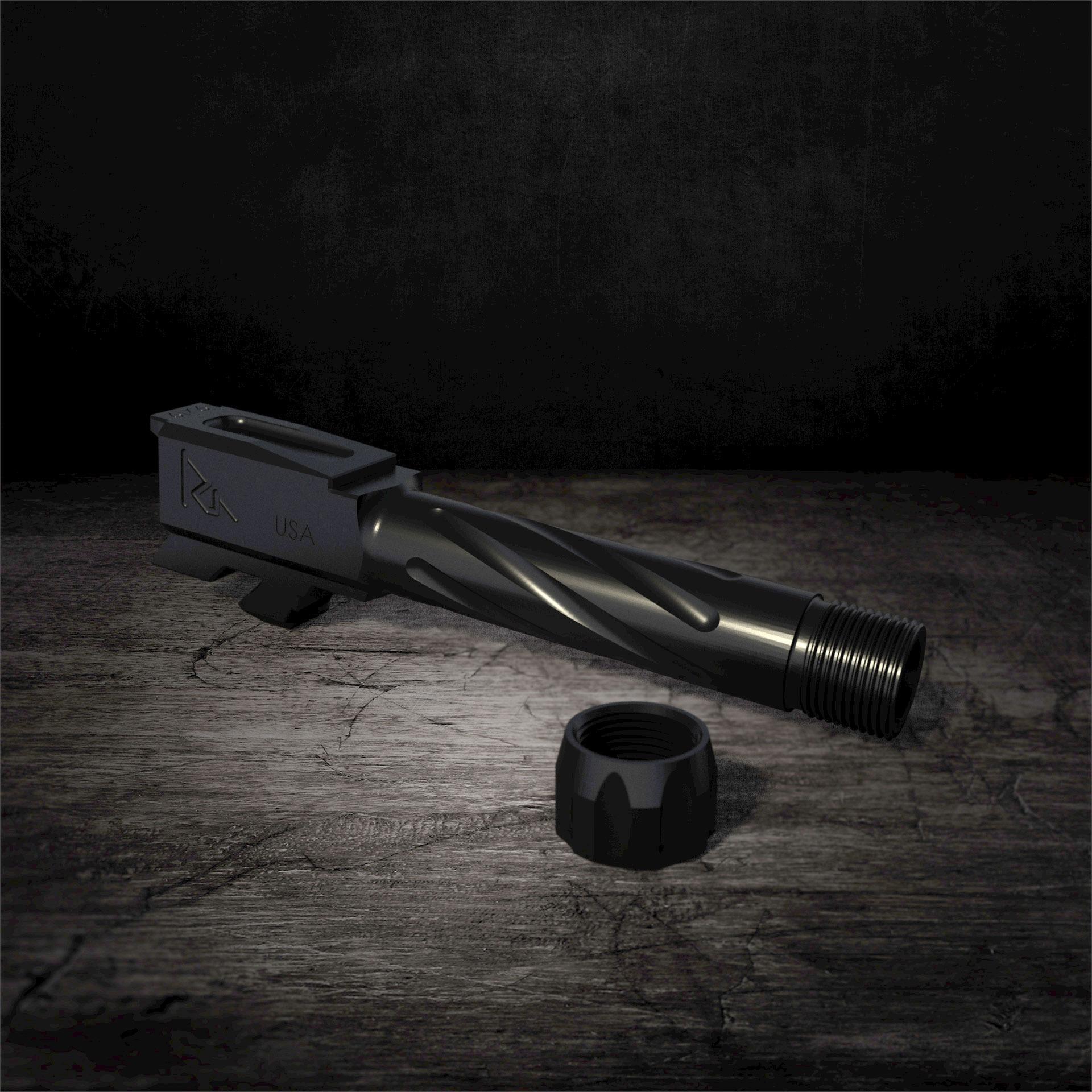 Rival Arms Barrel for Glock Model 43 Twist Threaded Black - Rival Arms