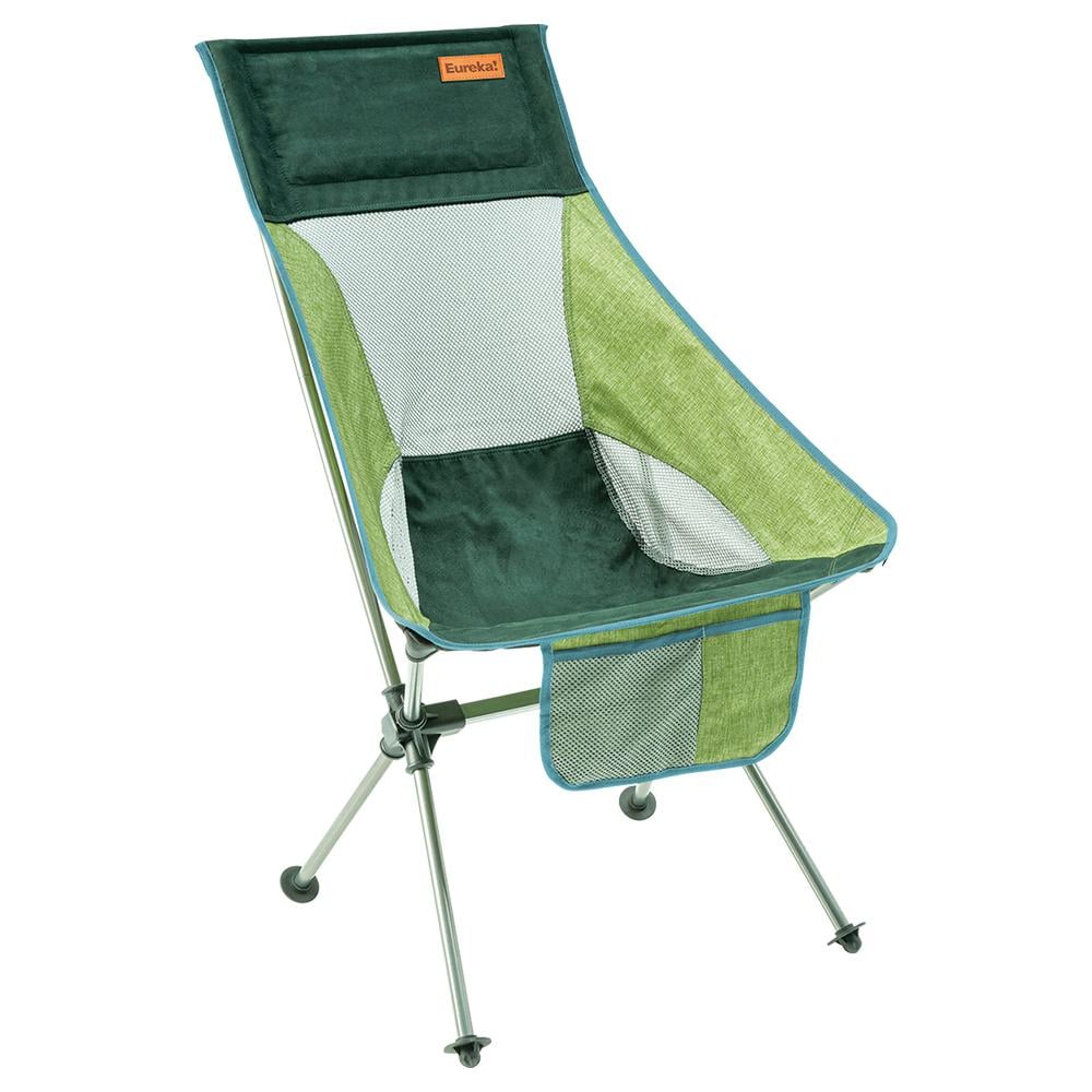 Eureka! Tagalong Comfort Camp Chair Green - Eureka!