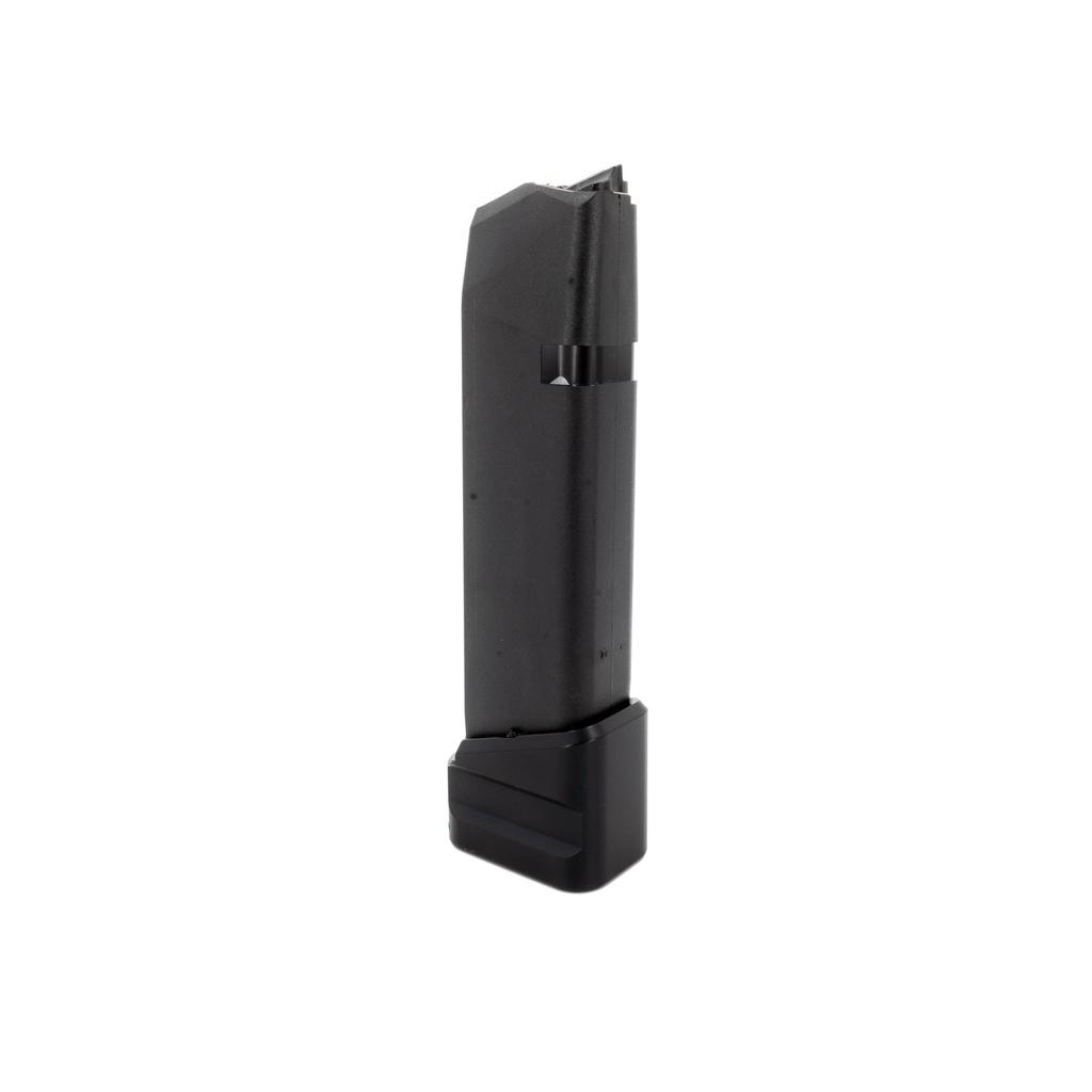 Shield Arms Glock 17 17/rd Handgun Magazine with +5 Extension Black 9mm Luger 22/rd - Shield Arms