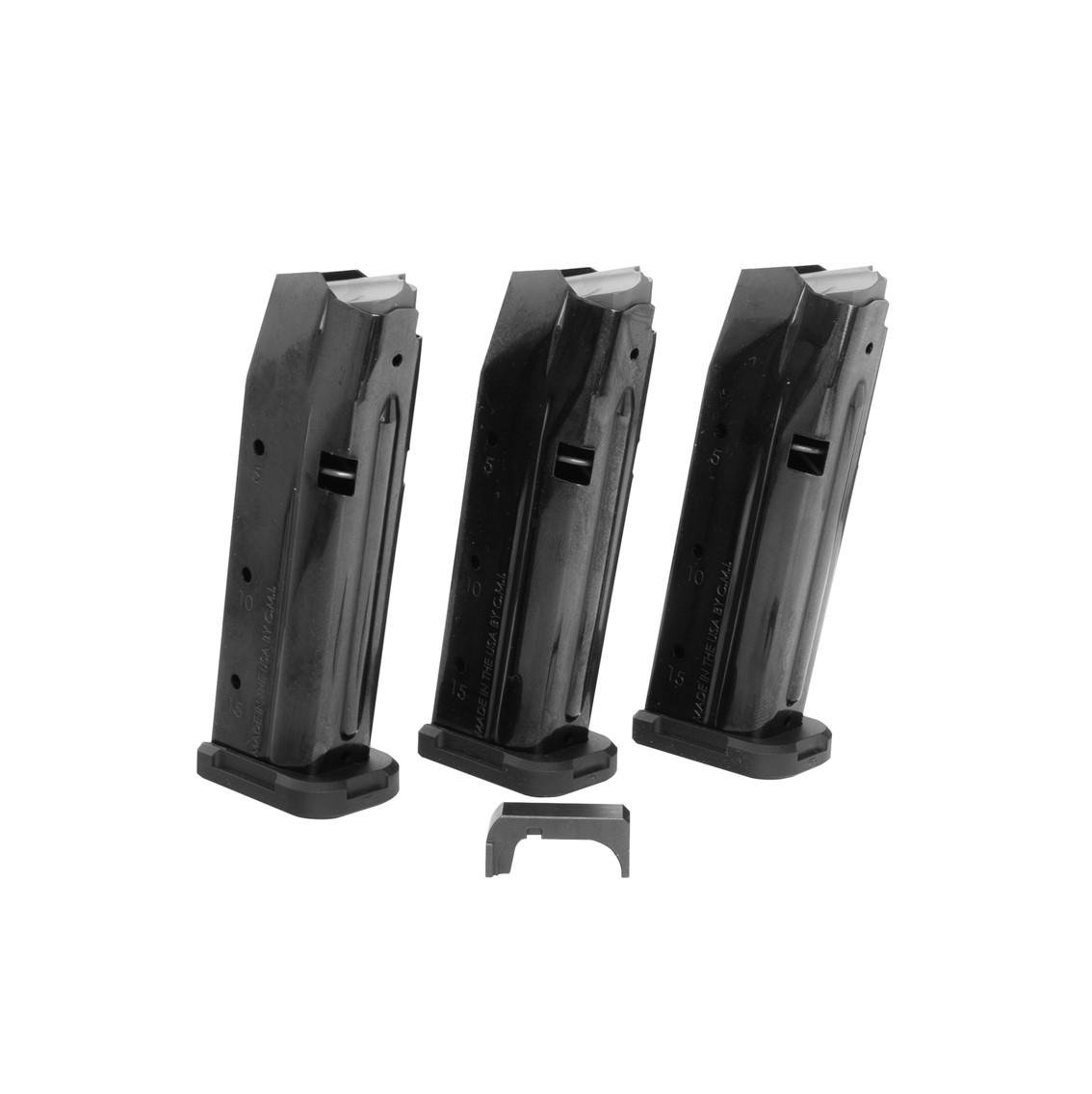 Shield Arms S15 Gen3 Magazine Combo Pack - 3/Pack + 1 Mag Release - Black - Shield Arms