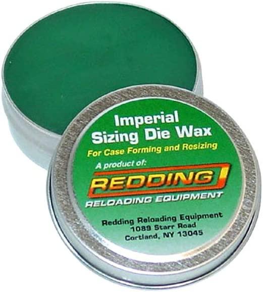 Redding Brand Imperial Sizing Die Wax Green 2 oz Tin