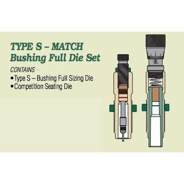 Redding Type S Match Bushing Full Die Set 6.5mm GAP 4S  - Redding